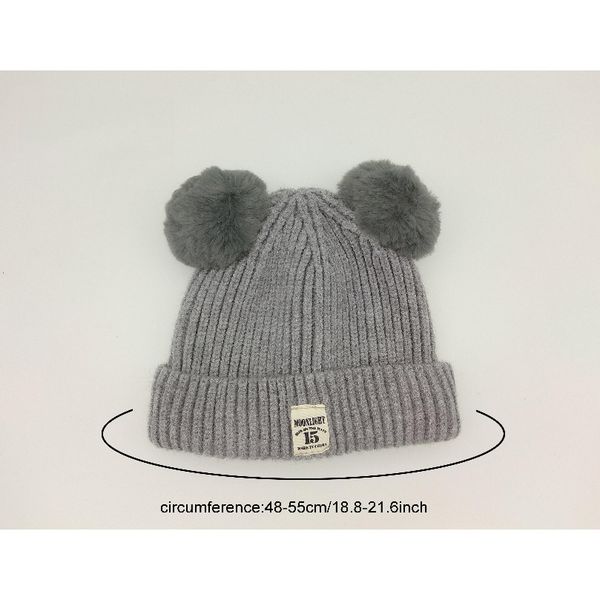 

warm baby pom pom hat cute kid beanie hats childrens soft comfortable knitted wool winter cap solid color baby w jllswy sinabag