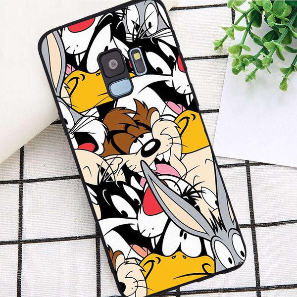 

samsung galaxy s7 s6 edge s8 s9 s10 plus lite note 8 9 10 a30 a40 a50 a60 a70 m10 m20 cartoon rabbit silicone covervfe1