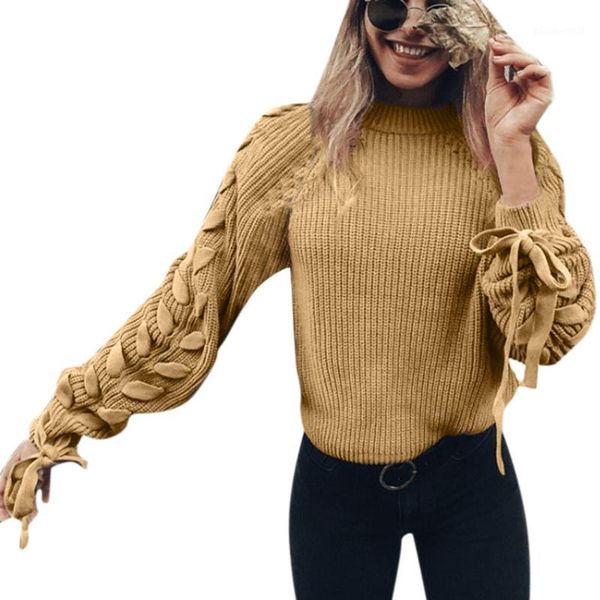 

women's sweaters womens winter sweater 2021 fashion long sleeve cable round neck split solid loose blouse blusa de frio feminina1, White;black