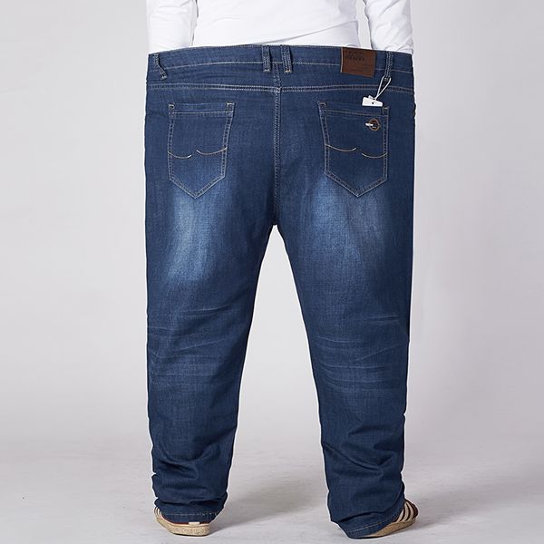 

2021 men's brim size 30-48 formal breech pants thin stretchers blue embroidered spring 7tgi