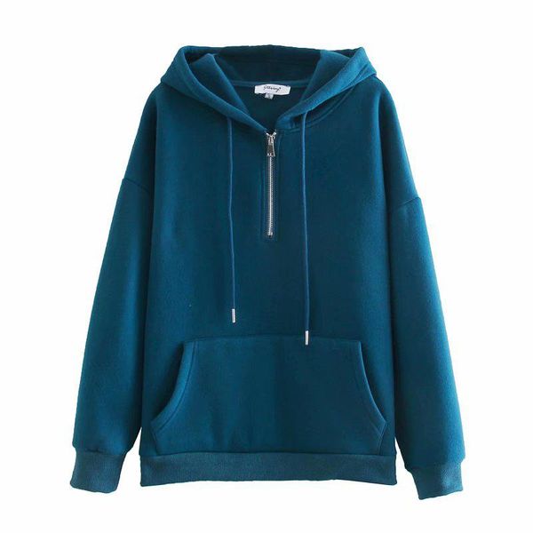 

women's hoodie sweatshirt fashion youth casual street hoodies hooded sweatshirt elegant chic loose hoodie 2020, Black