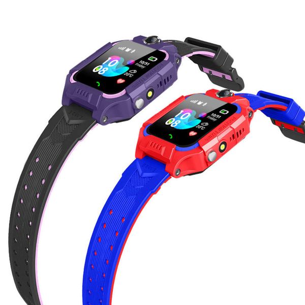 

p six generation waterproof intelligent positioning z6 children's touch phone watch 17ax
