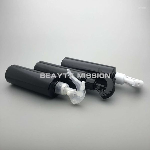 

250ml 24pcs black spray bottle empty sprayer air container for hair hydrating plants watering bottle refillable plastic bottles1