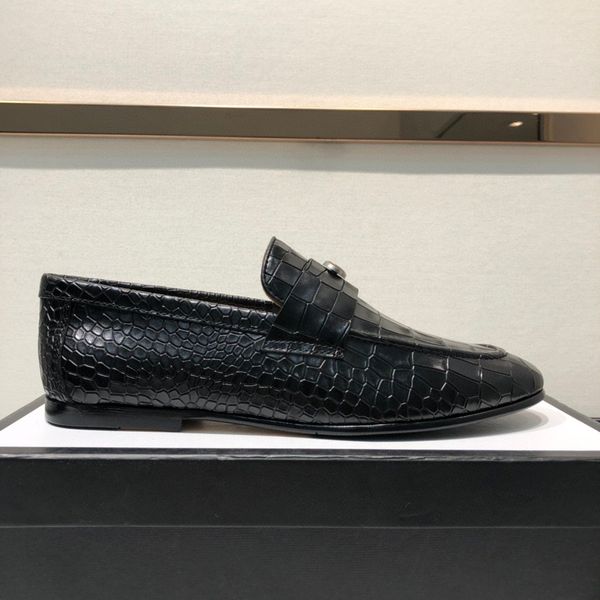 

business shoes men leather vintage shoes men oxford coiffeur evening dress office shoes men classic wedding dress 2020 ayakkabi, Black