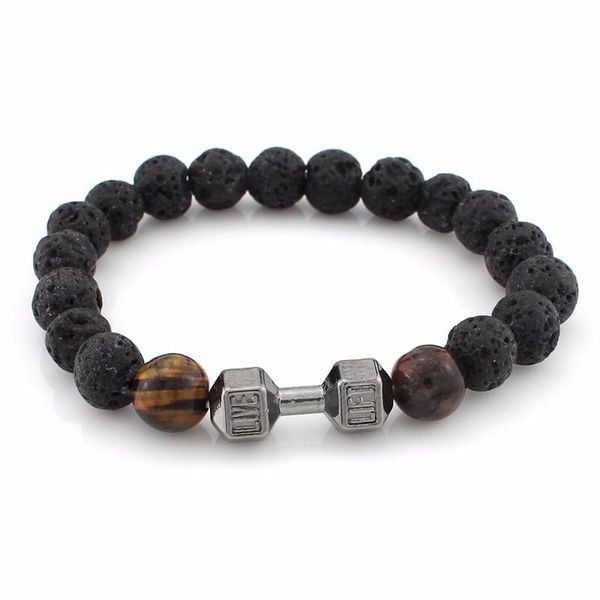 

ivvy 2017 новый мощный спортивный фитнес гантели штангу мужчина браслет ювелирные изделия мода браслет фестиваль подарок bbyxop bdehome