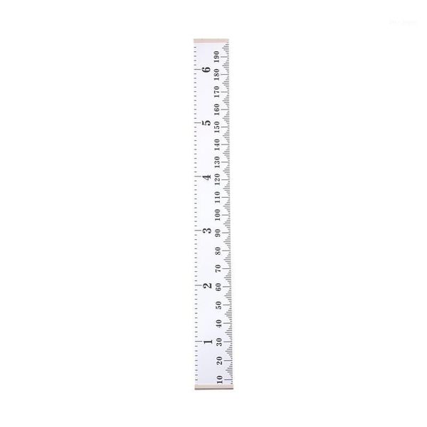 

baby growth chart handing ruler wall decor for kids, canvas removable height growth chart 79inchx 7.9inch1