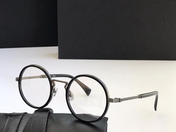 

seemfly round frames of computer glasses with light glass wo90, White;black