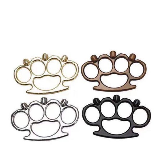 

glass fiber alloy finger tiger four finger self defense weapon double finger escape hand brace aluminum alloy self defense equipment hand 21