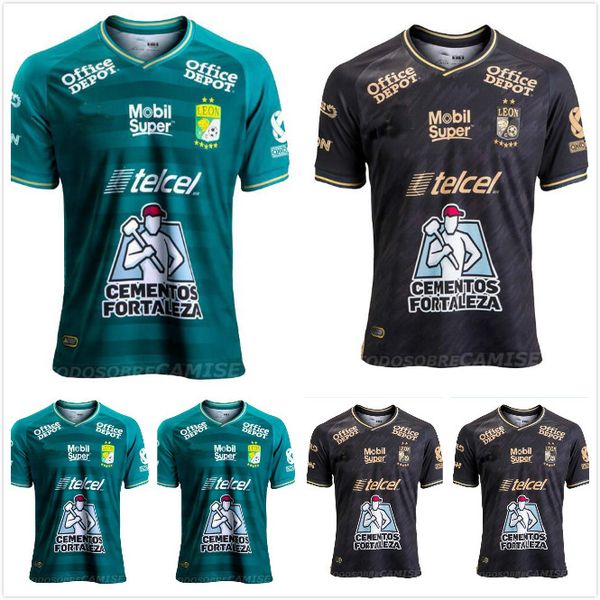 

2020 2021 club leon soccer jersey 20/21 necaxa home away thailand quality liga mx kit jerseys pachuca laguna football uniform shirts, Black;yellow