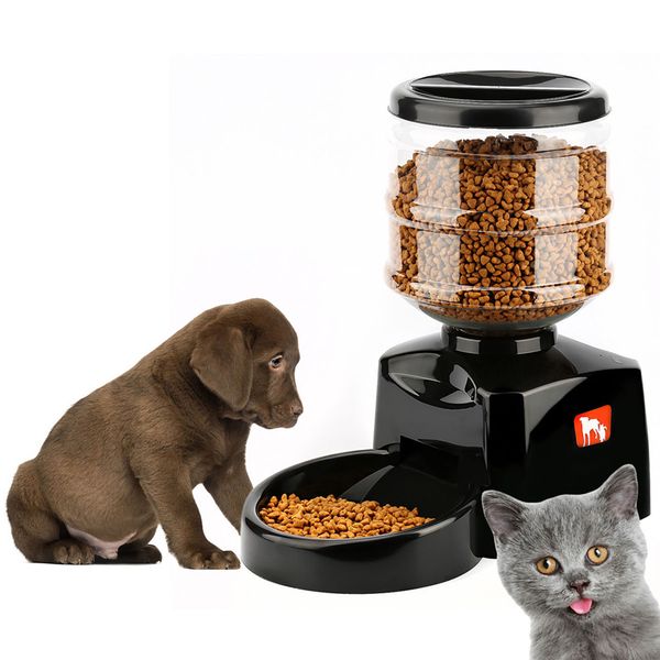 

automatic pet cat and dog feeder, 5.5l, recordable timer