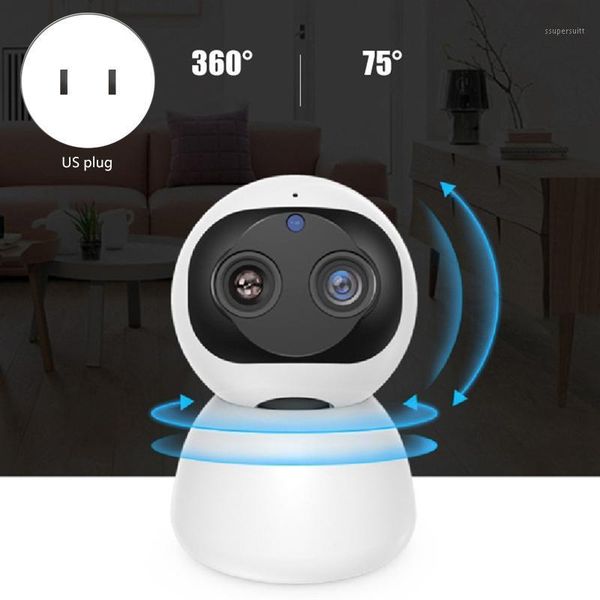 

cameras ip camera binocular ligent 1080p hd indoor smart home remote monitoring night vision anti-theft1