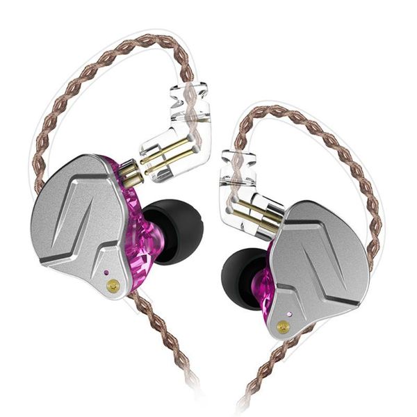 

kz ring iron moving iron headphones heavy bass metal in-ear headphones wired sports universal