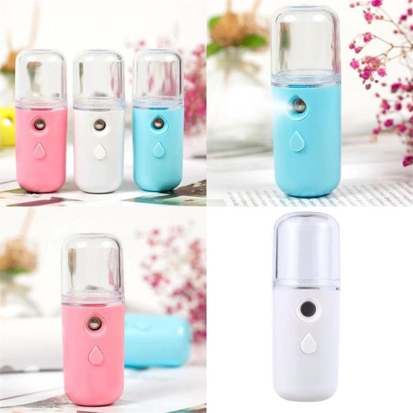 

face moisture water supply instrument nanometer hold portable cosmetology women spray bottle mini compact humidifier usb pillar 5 25lb m2
