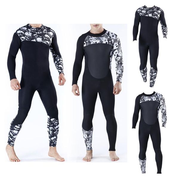 

3mm neoprene stretchy diving wetsuit uv protect surfing dive suit jumpsuit