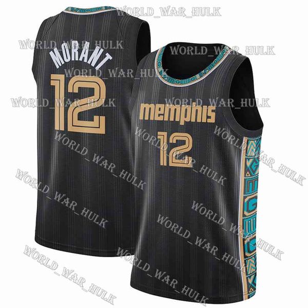 

memphis ja 12 morant grizzlies jersey brooklyn kevin 7 durant nets james 13 harden kyrie 72 biggie 11 irving 2020 2021 basketball jerseys, Black;blue