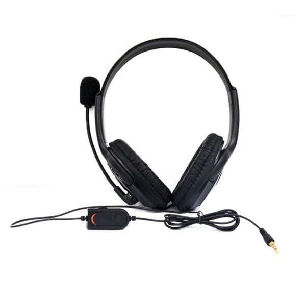 

3.5mm audio wired gaming headset headphone earphone steoro microphone for playstation for ps4 gaming pc chat1