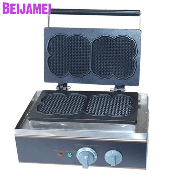 

beijamei snacks equipment commercial electric crisp machine 110v 220v muffin lolly waffles cake making machine