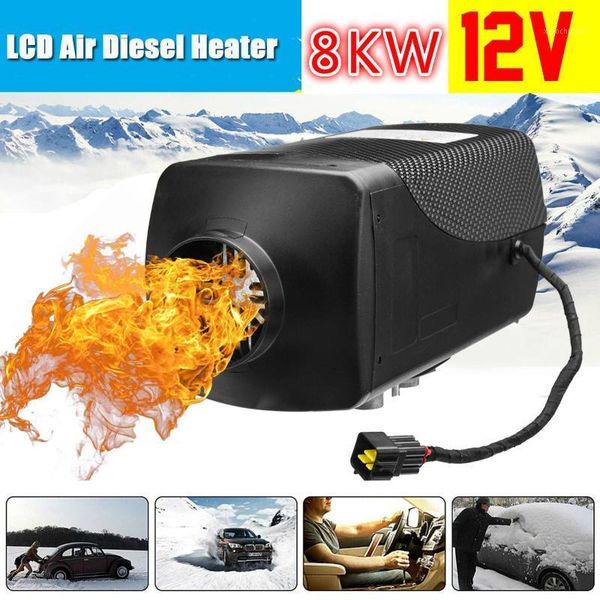 

8000w air diesels heater 8kw 12v car heater for auto trucks motor-homes boats bus +lcd monitor switch + +10l water tank1