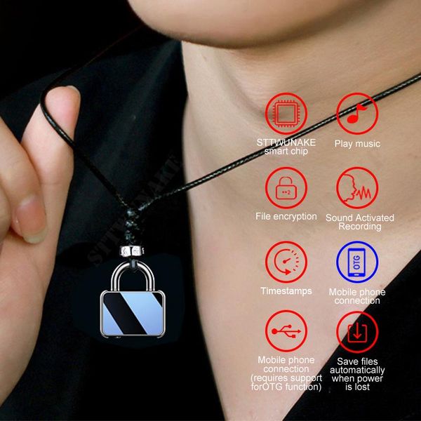 

digital voice recorder sttwunake mini recording dictaphone micro audio sound professional flash drive secret record