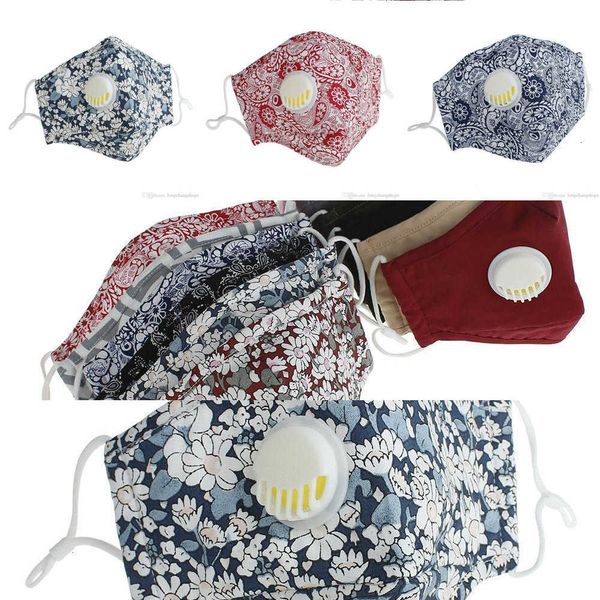 

reusable washable dhl face pm2.5 mask anti-dust masks valve protective cotton face masks cmj54 x1of
