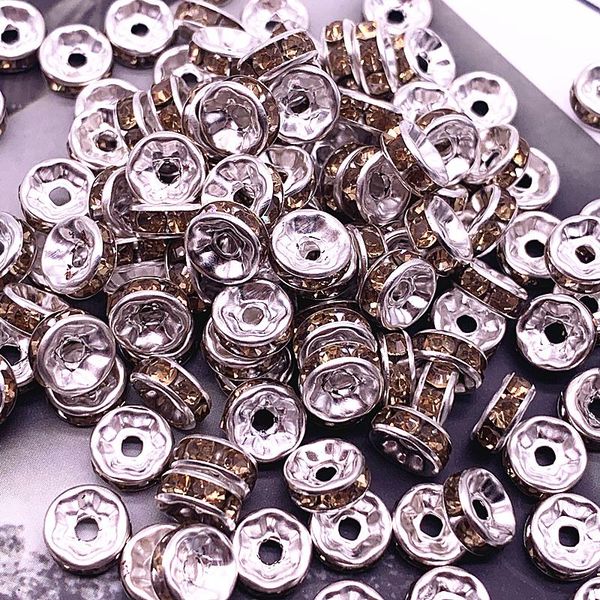 

50 шт. 8 мм crysta hrinestone стекло круглые свободные разные бусины для ювелирных украшений diy браслет аксессуары jllhwd sinabag