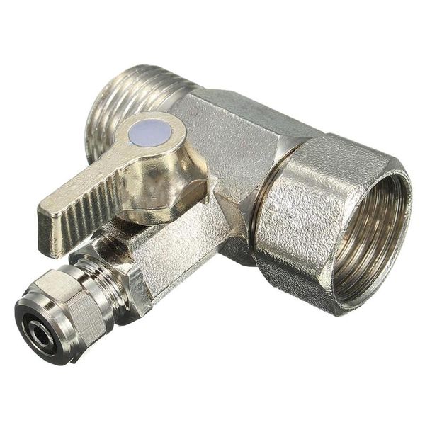 

ro feed water adapter 1/2\" to 1/4\" ball valve faucet tap feed reverse osmosi wmtxgg