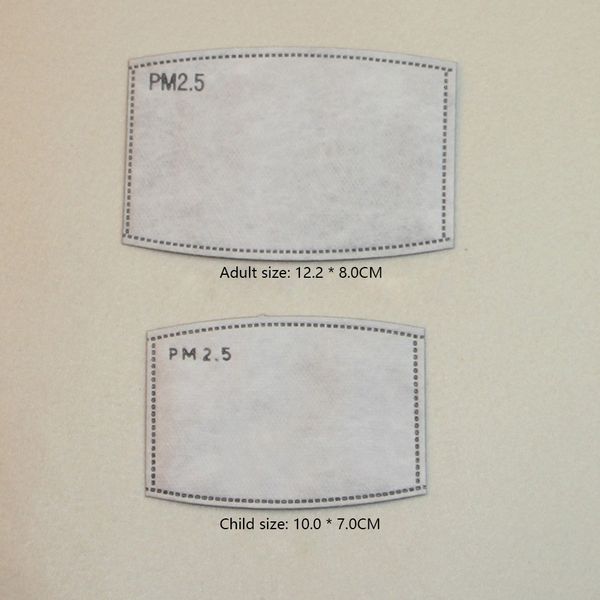 

mask filter pm2.5 filteration pads replacement for adults and kids dustproof respirator pads fast shipping in stock