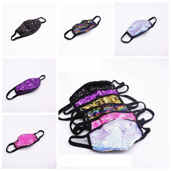 

factory ice slik cotton sequin face masks for women cloth breathable anti-dust suncreen washable reusable mask rra3262 6 pezqk