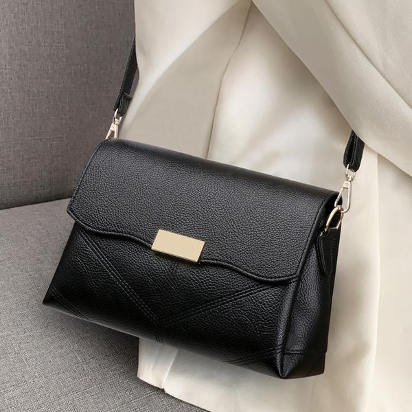 

shoulder bags genuine leather handbags 2021 all-match large-capacity fashion one-shoulder portable soft bag purses
