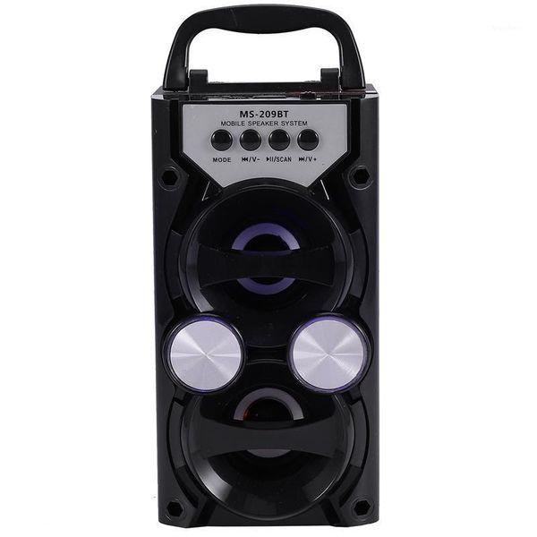 

wireless portable ms-209bt bluetooth speaker fm radio outdoor speaker o high power music1