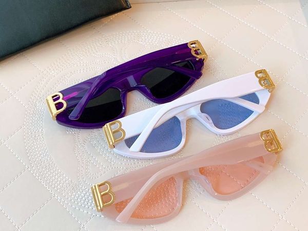 

high edition b family plate cat men and women fashion eye protection sunglasses black super net red star bb0095