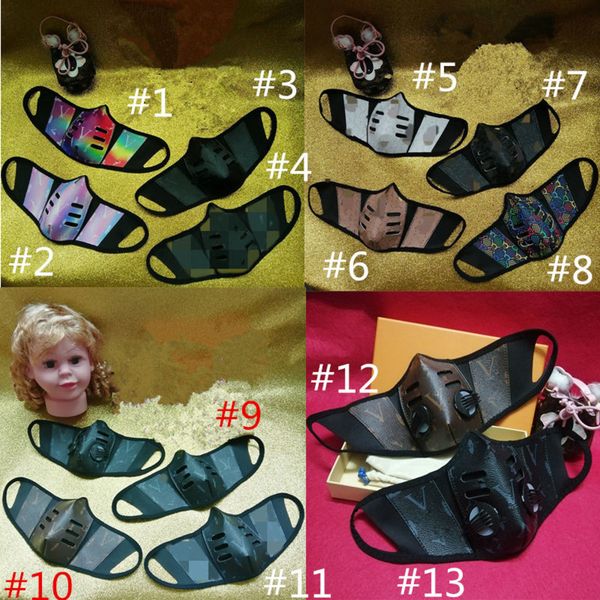 

leather unsiex breathe face dustproof masks mask pu fashion design men women mouth covers washable trendy sports proutle