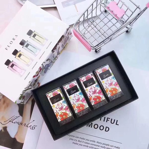 

perfumes frsgrances set 4 in 1 for women the limitedperfume set 5mlfloral perfumes four samples varities of flavor high quality