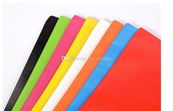 

dhl shipping wholesale-100pcs 40cm hx30cm non woven sack with rope storage bag multiple colours for shoe / clo jlljrg allguy