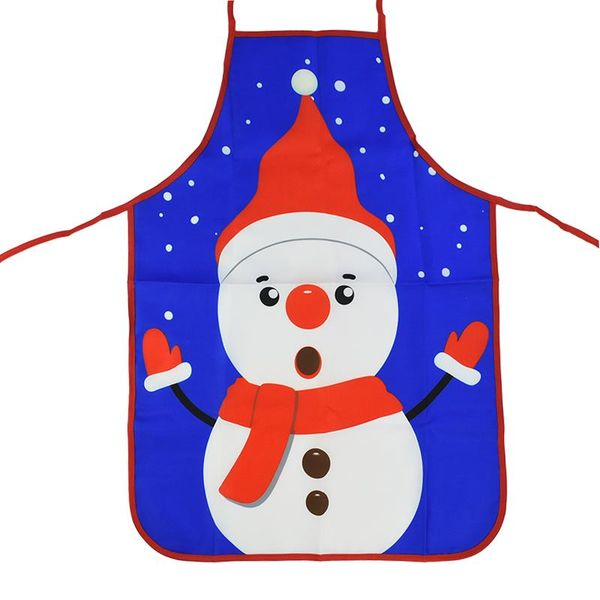 

christams decoration for home funny santa claus pattern apron for dinner party cooking baking apron kitchen accessories bbysua