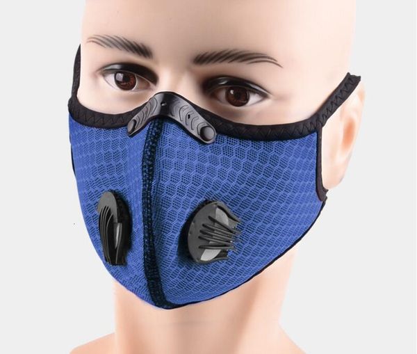 

sell cycling face activated carbon with filter pm2.5 anti-pollution sport running training mtb road bike protection mask 1 n3jpb, Black