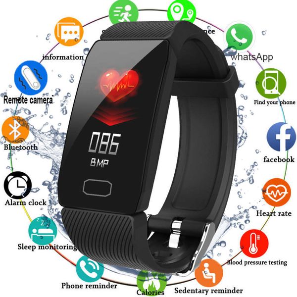 

ip67 sports smart watch, men's and women's fashion digital wristband, android ios