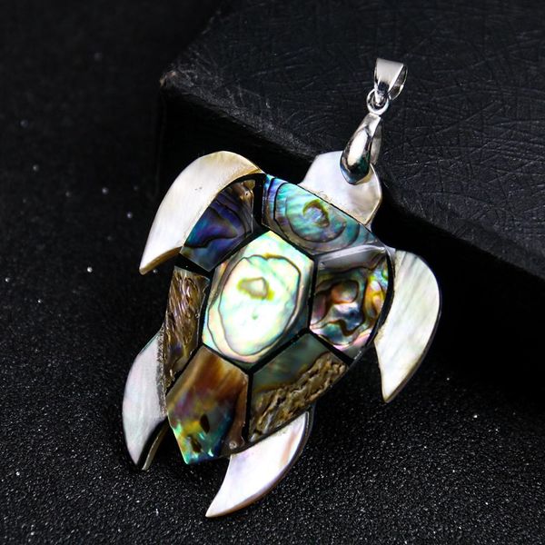 

natural abalone shell tortoise animal pendants fashion charms necklace mother of pearl shell pendants diy jewelry making h bbyvct