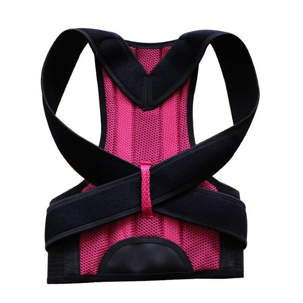 

waist support color correction back with air in his, Black;gray