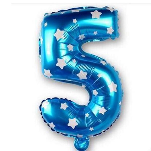 

32inch number foil balloons large digit helium balloons for wedding decoration figures happy birthday party decorations kid baloons wmtisa