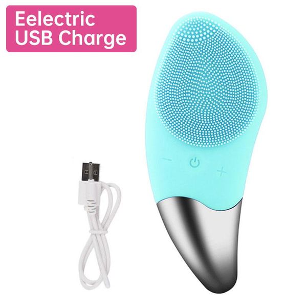 

электрические силиконовые чистящие щетки для лица sonic vibrowate pore massage face faces kitchen cleaner deep pore face curbber