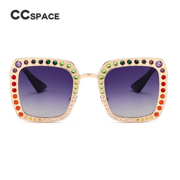 

sunglasses 46005 square diamond for women brand glasses designer fashion female shades, White;black