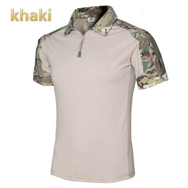 

2021 new summer combat tactical short sleeve t-shirts camouflage clothes casual men t shirt vpcq, White;black