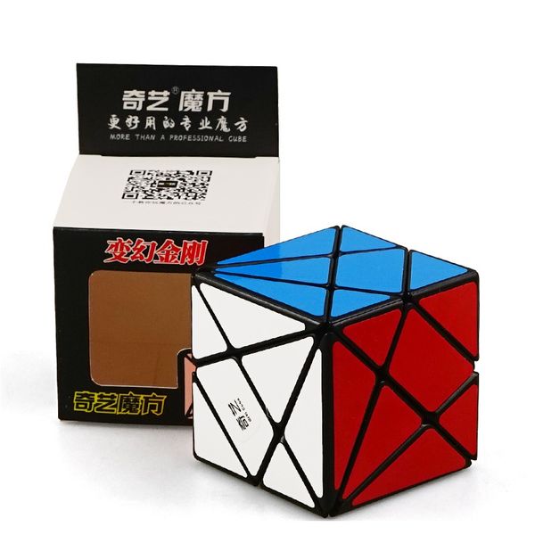 

qiyi оси magic cube изменить неправильной jinggang professional головоломки скорость оси куб с матовый наклейка 3x3x3 black body cube sqcrnx, Black;red