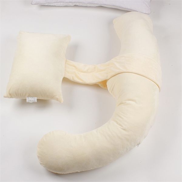 

breathable maternity nursing sleeping pillow for side sleeper 3 colors pregnancy pillow waist lumbar support pregnant cushion 201211