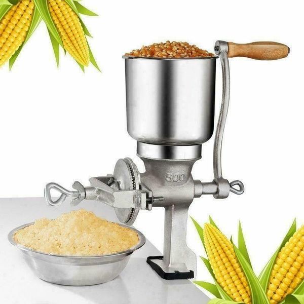

manual corn grinder flour maker wheat grain nut mill grinder kitchen tool
