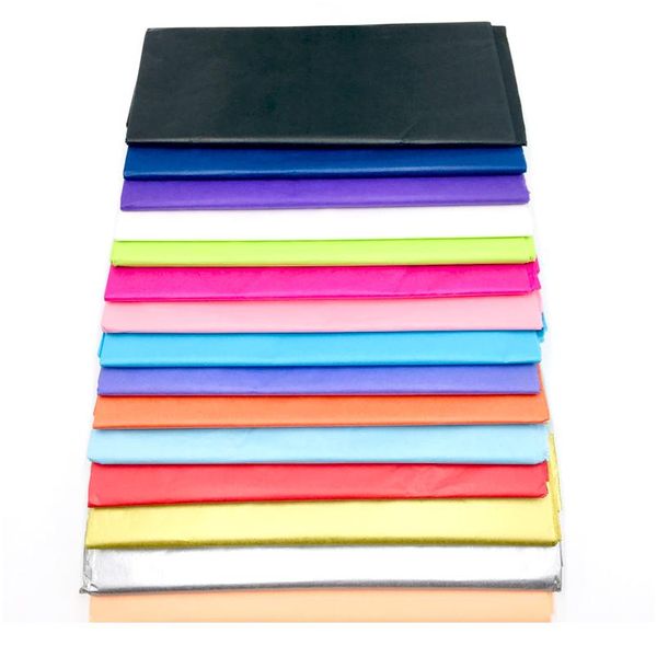 

20sheets/bag tissue paper flower 50*66cm gift packaging home decoration festive & party wedding diy gift packing jllfuo