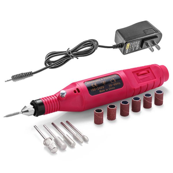 Professional Elétrico Nail Drill Máquina Nail Art Caneta Pedicure Ferramentas de Milling Gel Polonês Removedor Manicure Cortadores