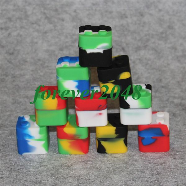 

factory price box containers square 30mm*30mm for silicone jars dab wax container