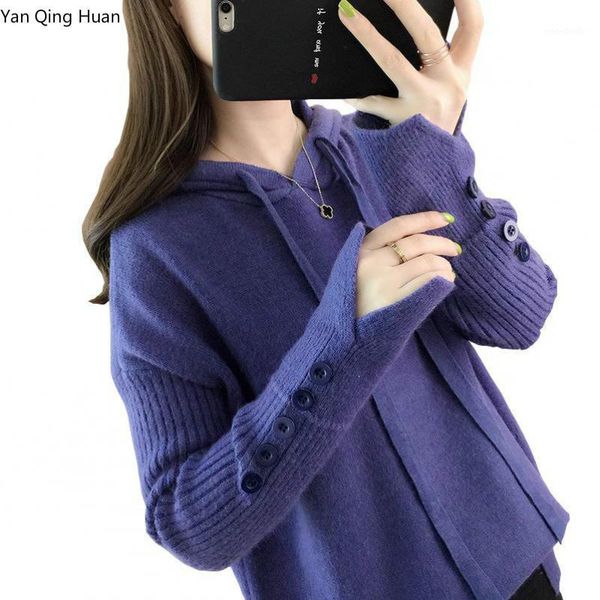 

hooded sweater women's 2020 autumn new korean version of the loose sweater head solid color lazy wind coat1, White;black